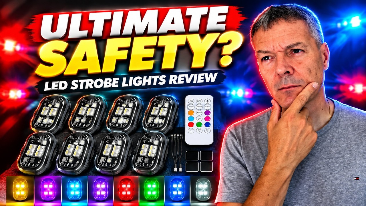 Ultimate Safety? - LED Strobe Lights with Remote Control Review