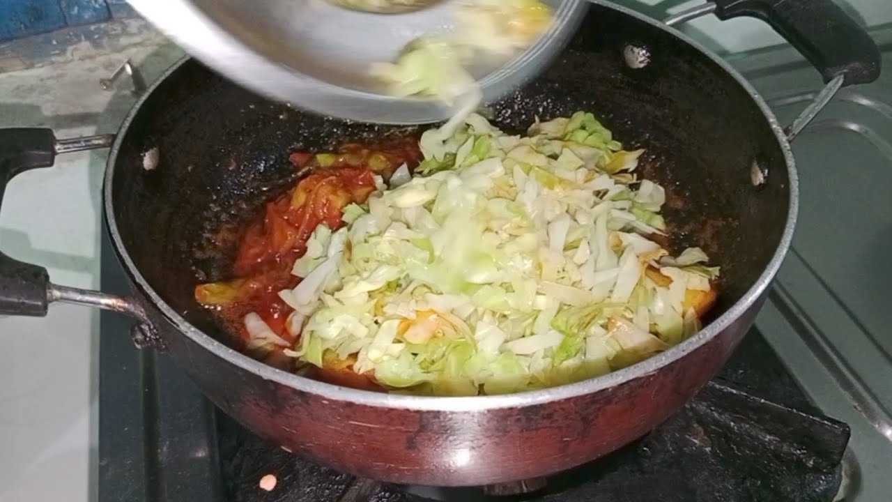 Patta ghobhi aalu masala fry! हटके स्टाईल पत्ता गोभी आलू मसाला फ्राय! पत्ता घोभी ची चवदार भाजी!