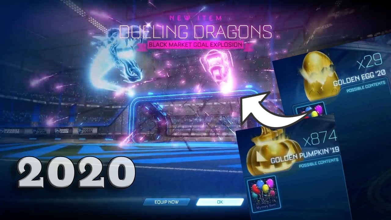 Best New Golden Eggs/ Pumpkins Opening 2020 Rocket League