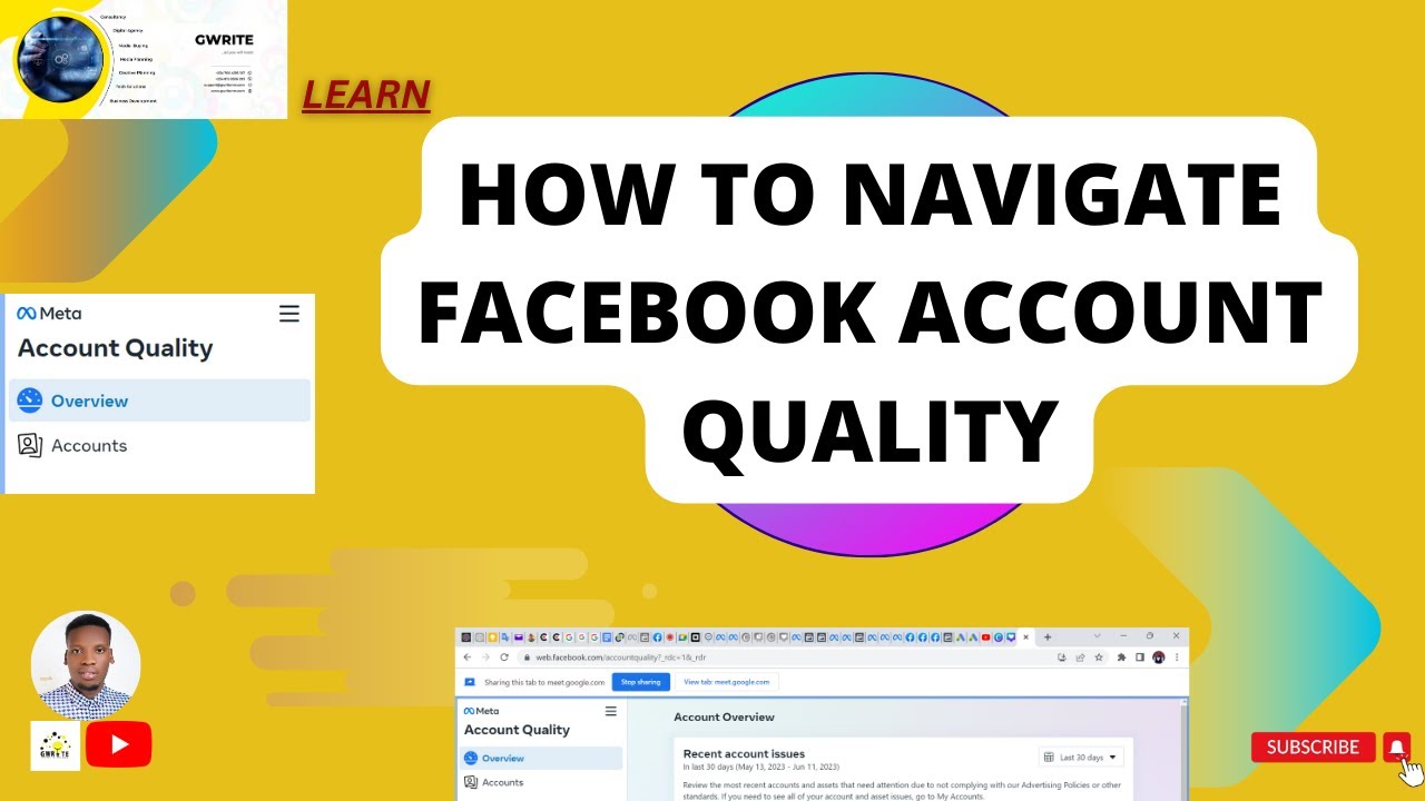 How to Navigate Facebook Account Quality