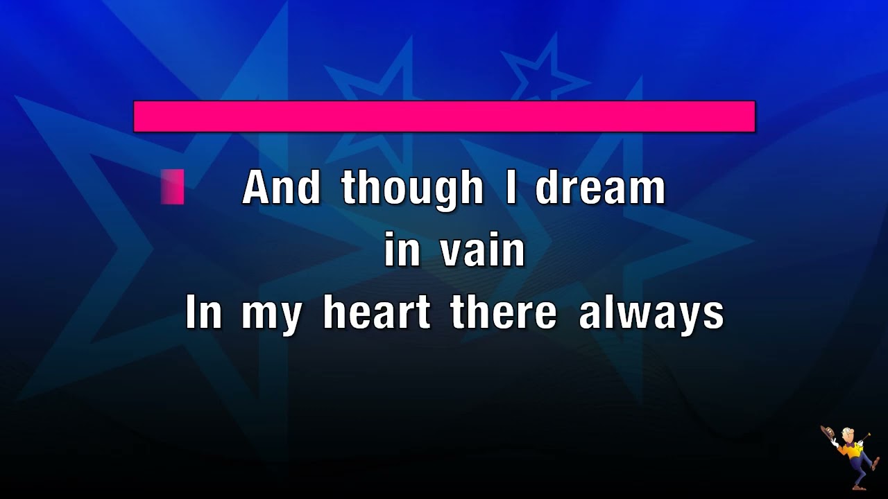 Stardust - Nat King Cole (KARAOKE)