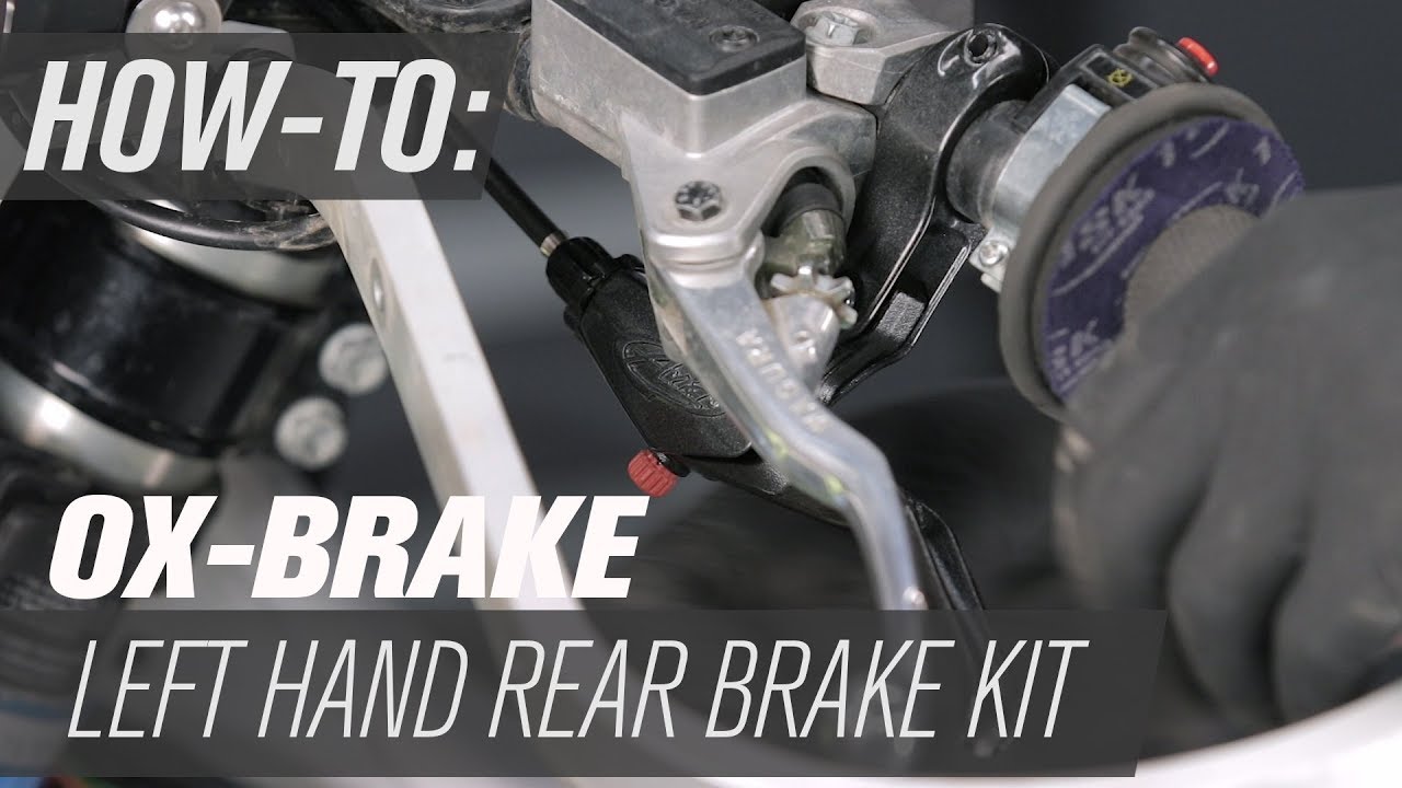 How To Install The Ox Brake Left Hand Rear Brake Kit | Husqvarna TX300