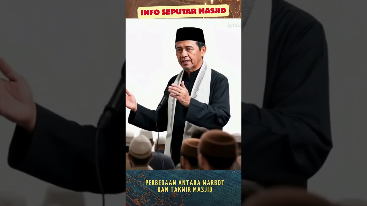 Perbedaan antara Marbot dan Takmir Masjid #agamaislam