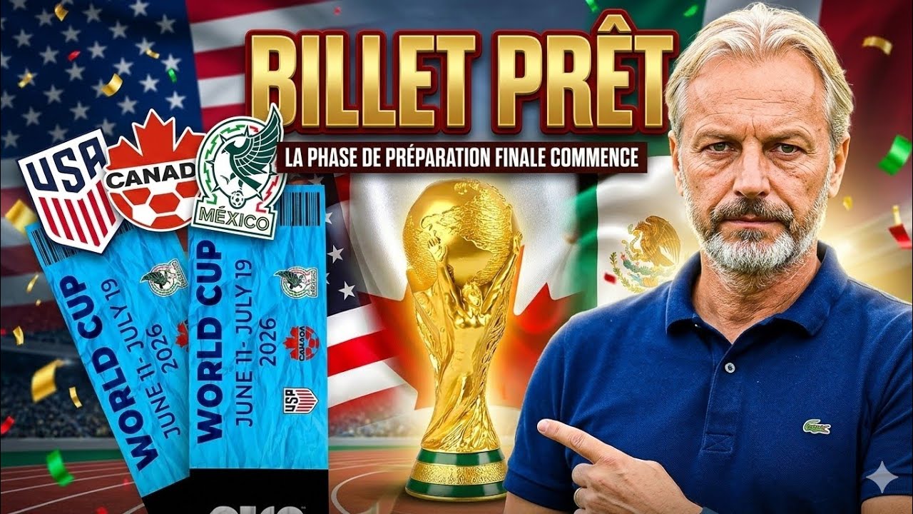 La FIFA a déjà mis en vente les billets pour les matchs de barrage de la Coupe du Monde 2026 #fifa 