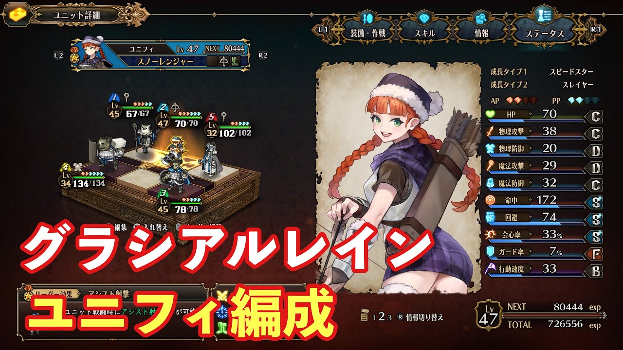 【ユニコーンオーバーロード】会心100%ユニフィ編成使ってみた