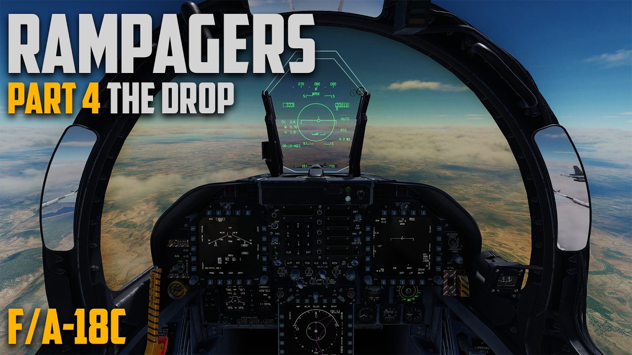 F/A-18C | Close Air Support - The Drop | DCS World campaign #4