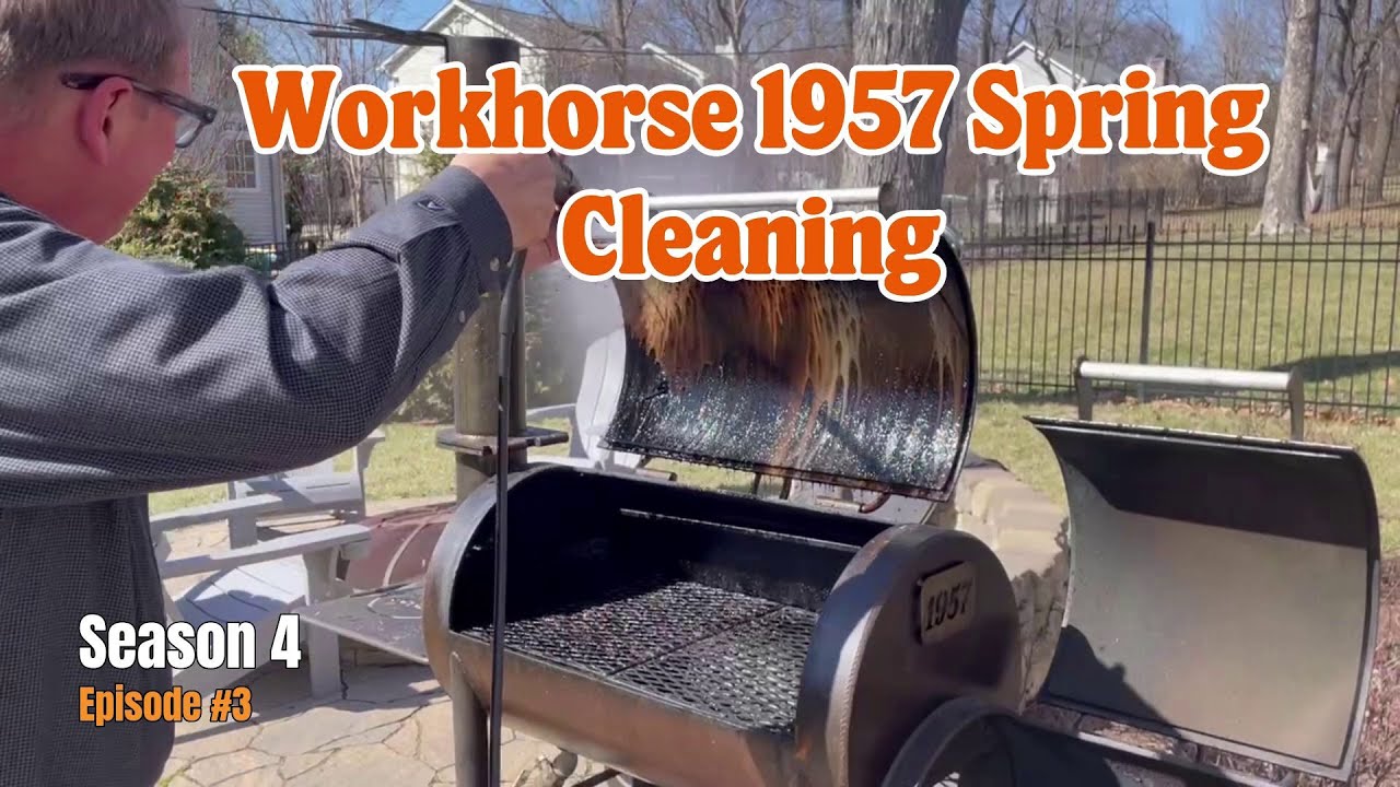 Spring Cleaning My Workhorse 1957 Offset Smoker: Deep Clean for the Summer BBQ Season!