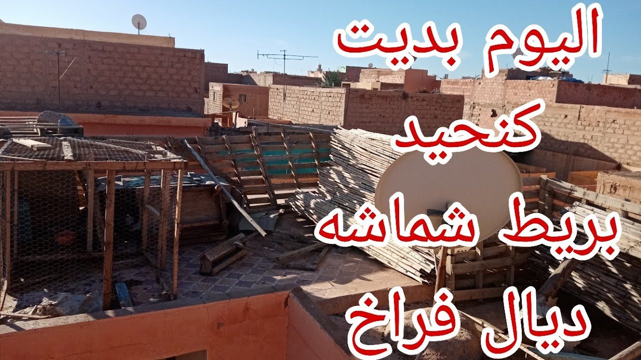 اليوم بديت نحيد بريط شماشه ديال الفراخ الله يسخر الجميع الإخوان دعواتكم