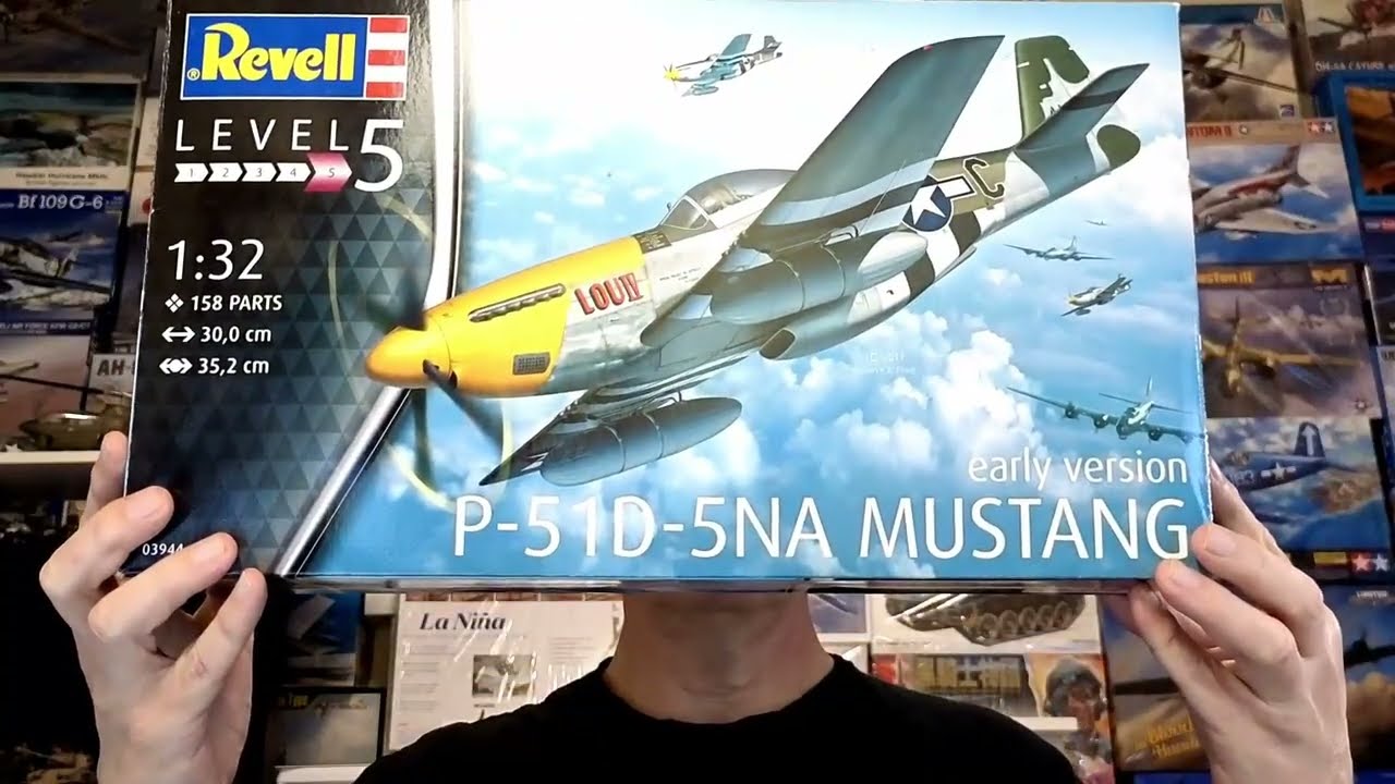 Revell’s 1/32 Early P-51D Mustang — The Best Big-Scale Mustang for Markings?
