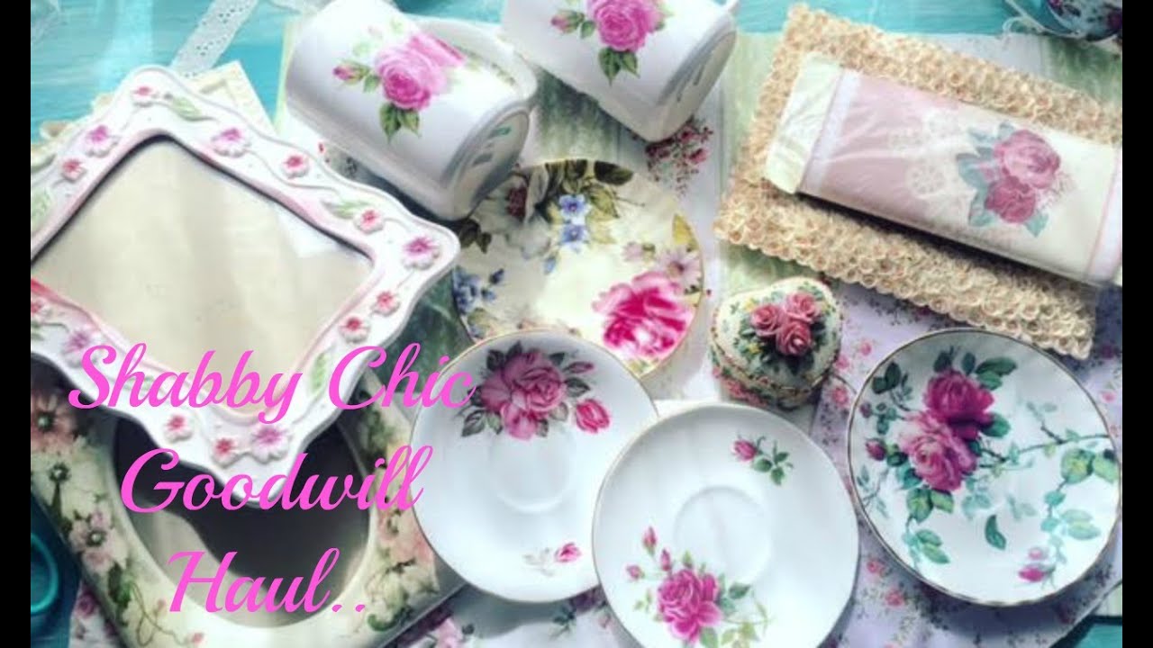 Shabby Chic Goodwill Haul