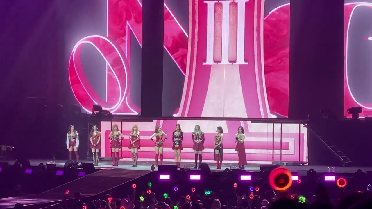 20220222 TWICE Dallas Fort Worth 4th World Tour 'III' Greeting Ment