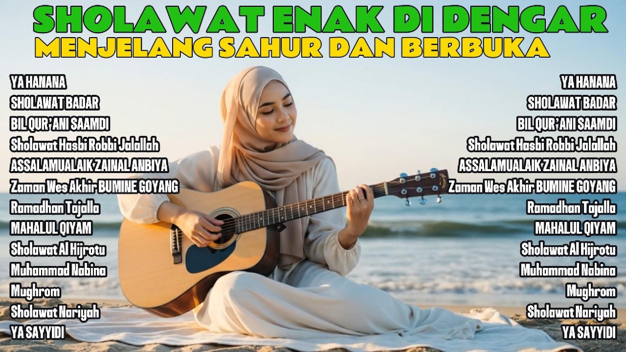 ❤️ RAMADHAN TIBA 2026 🌙 Sholawat Penuh Makna Full Album Merdu & Menyentuh Jiwa