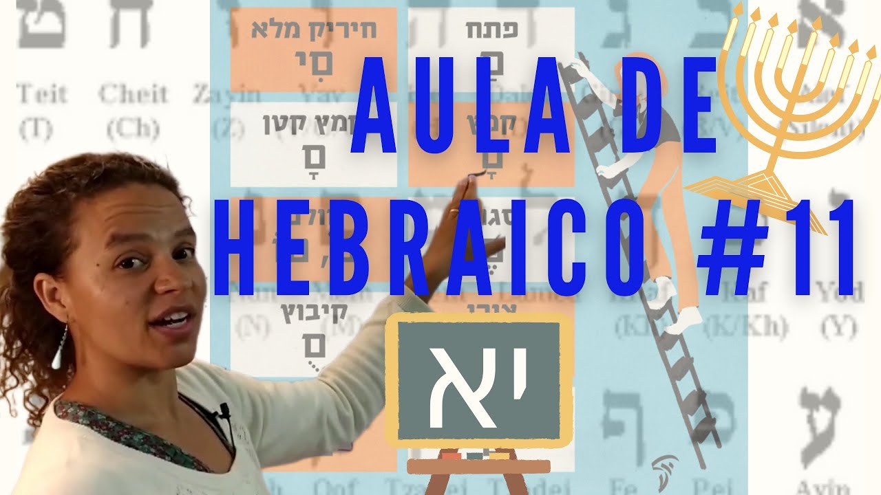 AULA DE HEBRAICO #11 Verbo הולך (ir) Preposição של (de) MUSICA JUDAICA Yerushalaim Shel Zahav