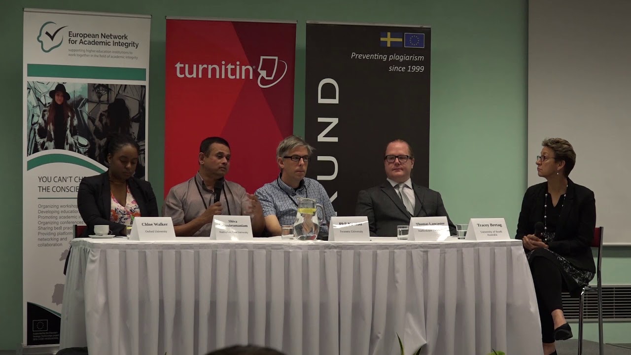 Discussion panel: Strategies for addressing contract cheating