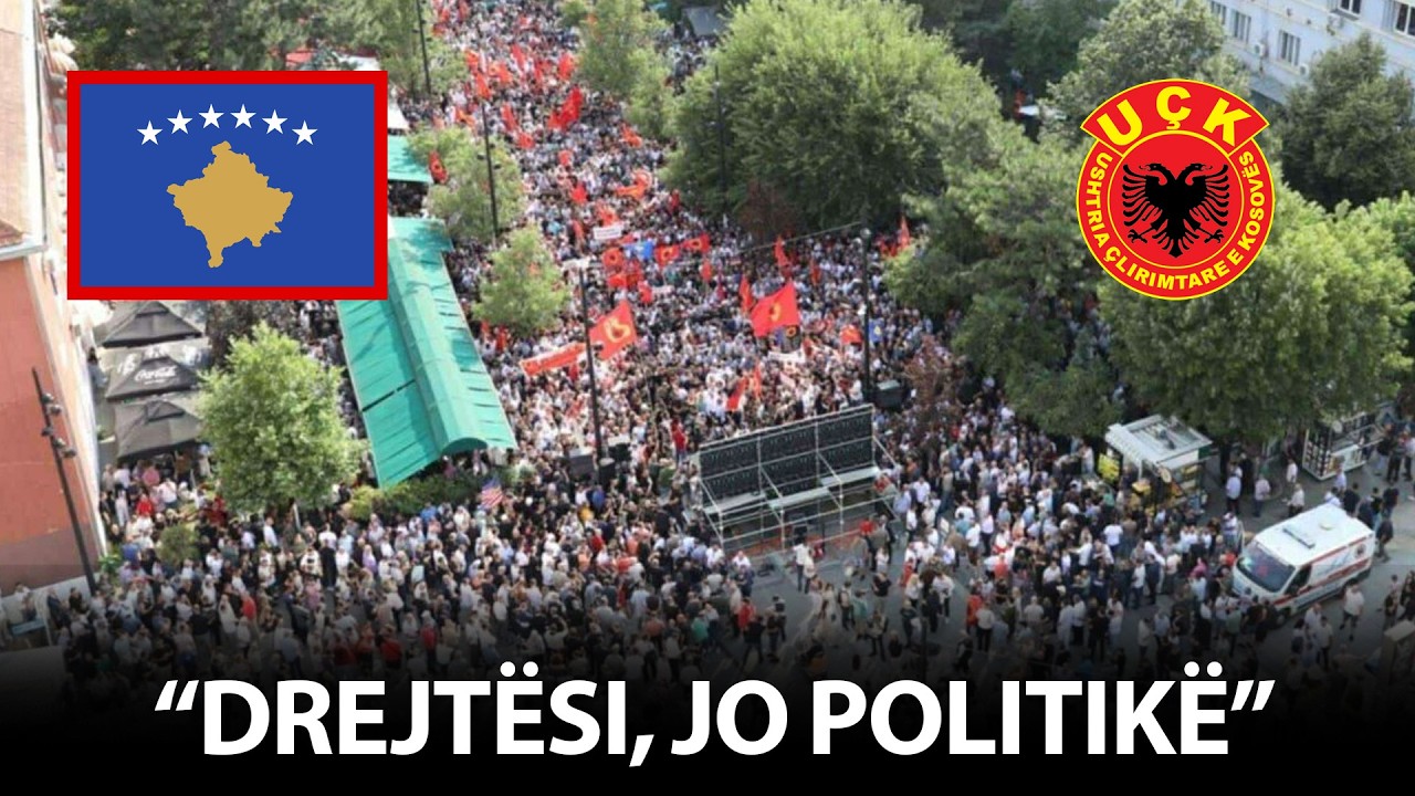 “Drejtësi, JO politikë”/ MARSHI i madh mbushë sheshin, “Lira ka emër”: Edhe në borë edhe në shi
