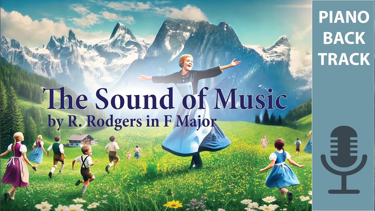 The Sound of Music with intro (piano accompaniment)
