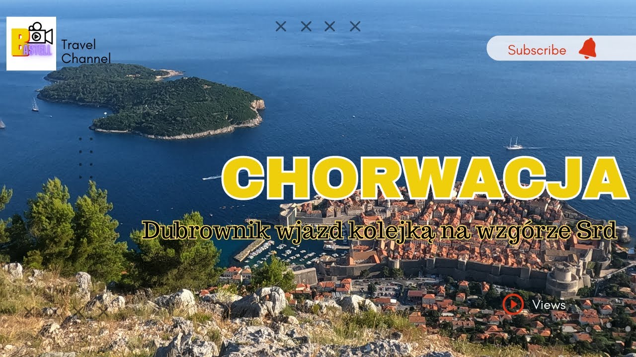 Wjazd Dubrownicką Kolejką na Wzg&oacute;rze Srd: Spektakularne Widoki na Chorwacką Perłę Adriatyku