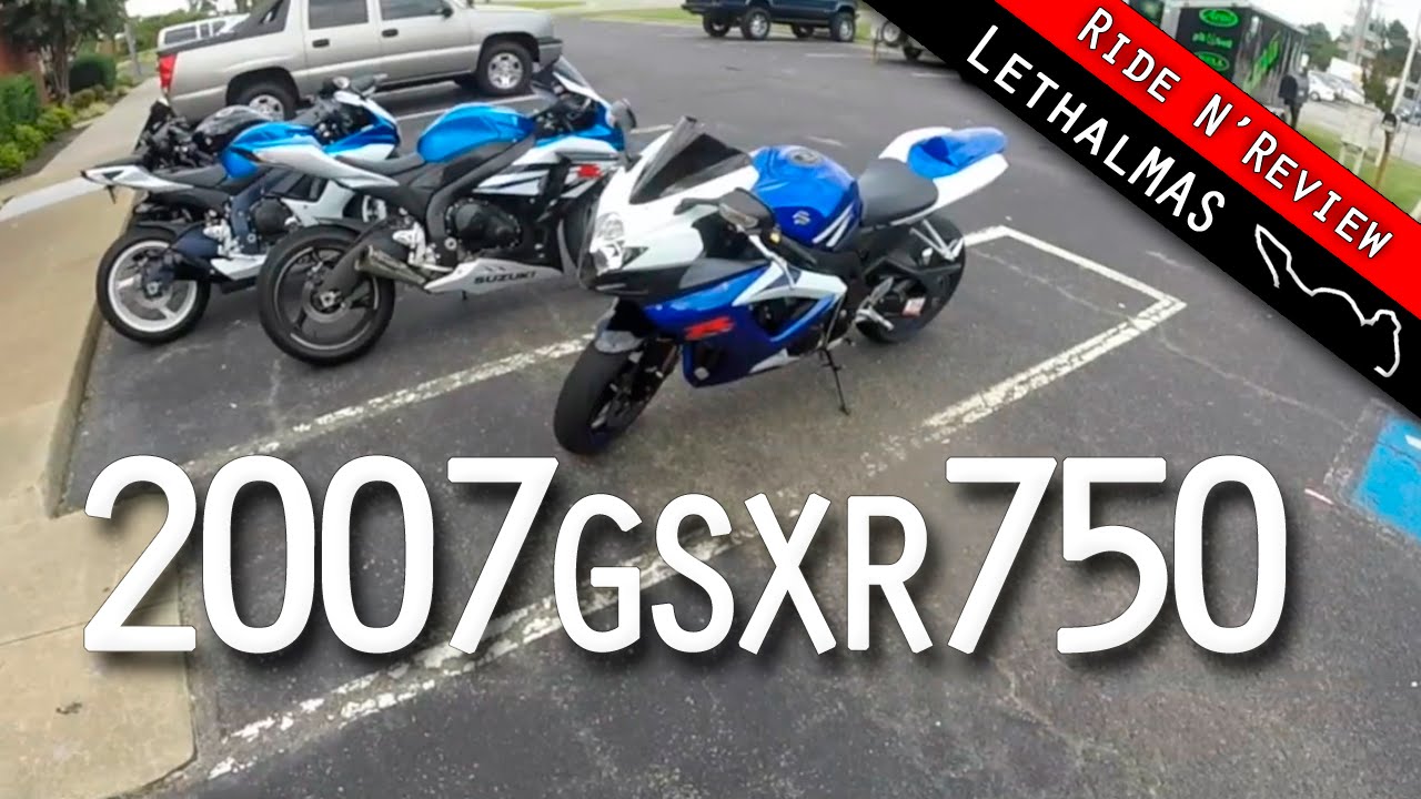 2007 GSXR 750 R&R