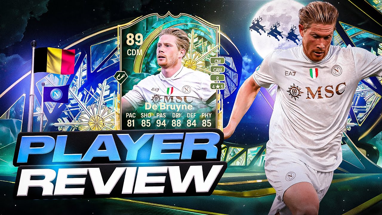 INTERCEPT➕ 89 WINTER WILDCARDS DE BRUYNE PLAYER REVIEW - EA FC 26 ULTIMATE TEAM