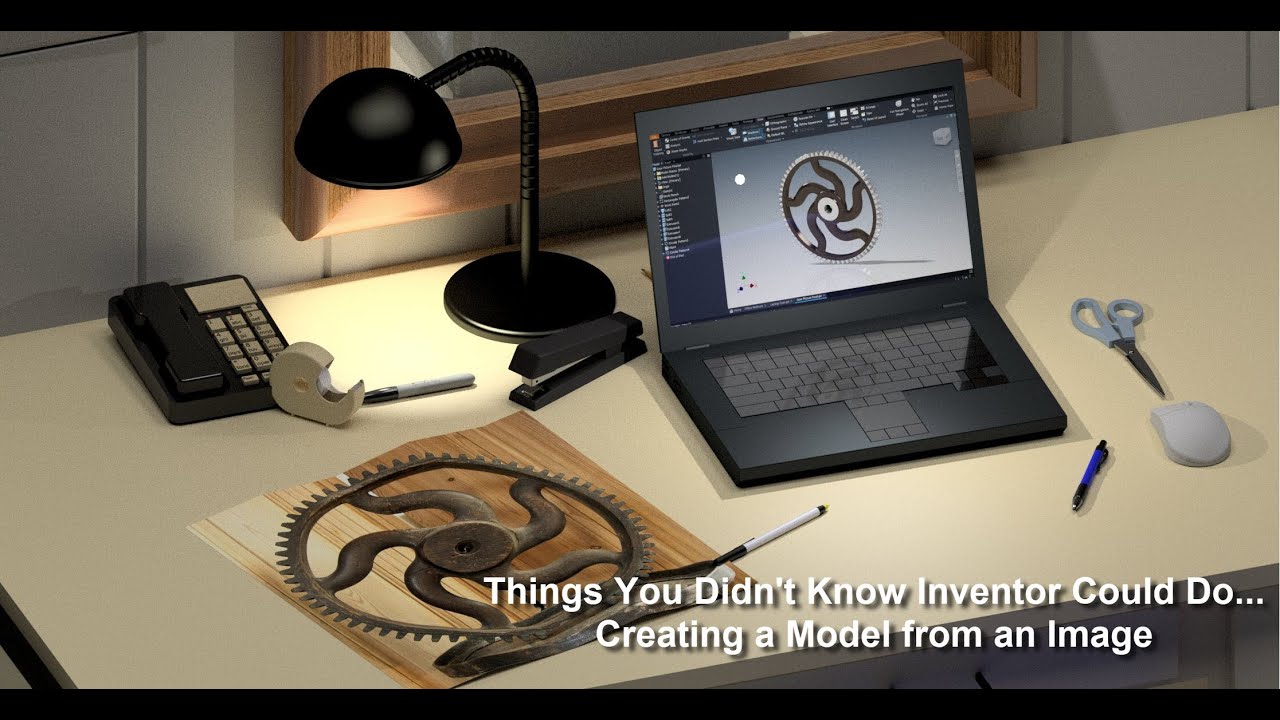 Creating a Model from an Image - Things you Didn't Know Inventor Could Do