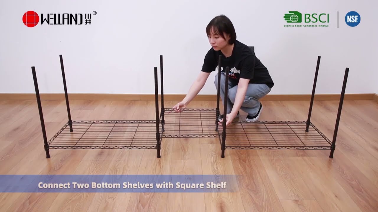 How to Install Big Heavy Duty Garment Rack Closet Wardrobe