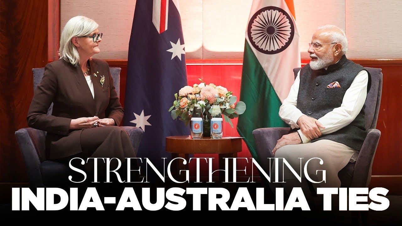 LIVE: PM Modi holds a meeting with the Governor General of Australia Sam Mostyn AC