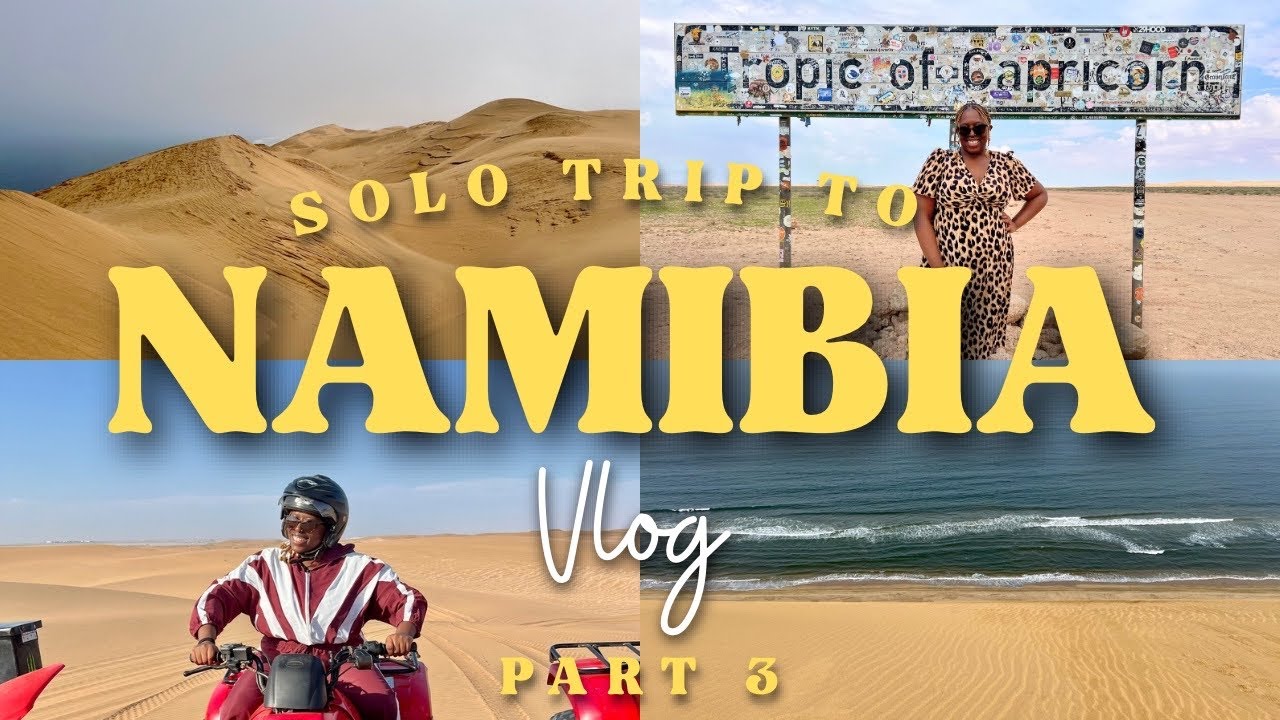 Where The Desert Meets the Ocean In Namibia