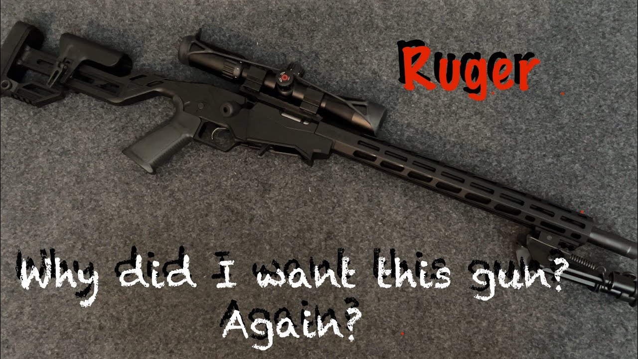 Зачем мне этот пистолет? (Опять?) Ruger Precision Rimfire калибра .22LR — у меня остались незакон...