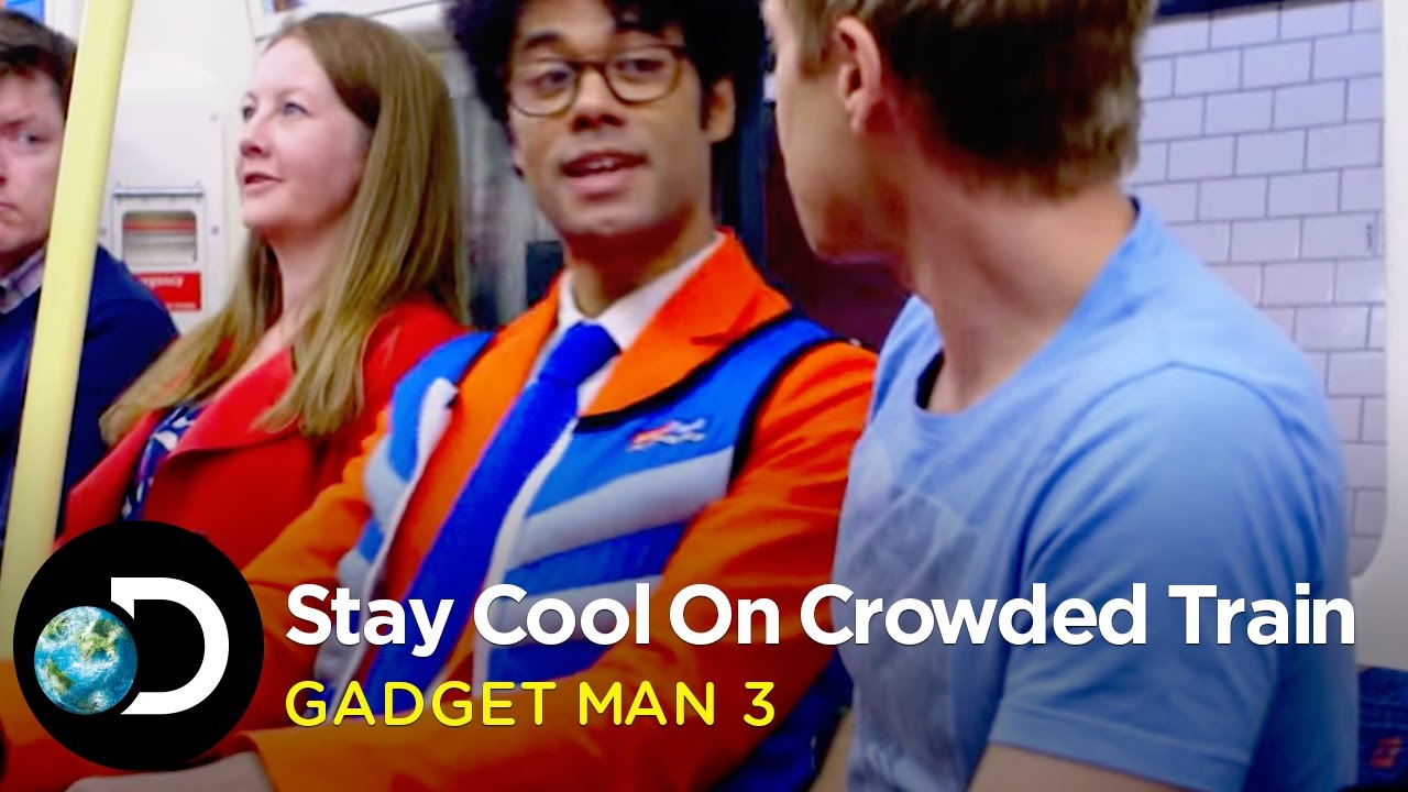 How to Stay Cool on Crowded Train | Gadget Man S3