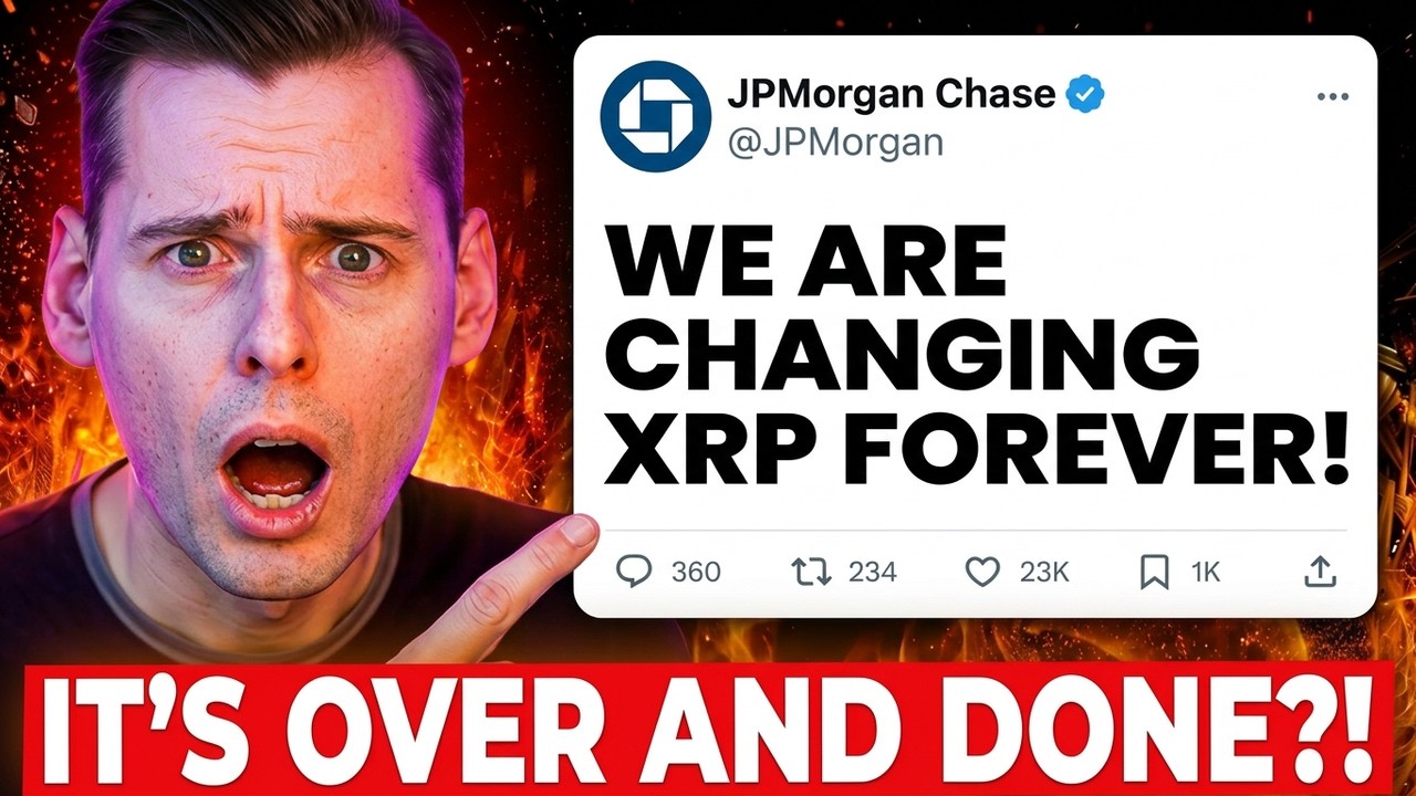 JPMorgan ТОЛЬКО ЧТО ОДОБРИЛИ Акт XRP-CLARITY!!? (ОНИ ПРОСТО ВСЁ ИЗМЕНИЛИ)