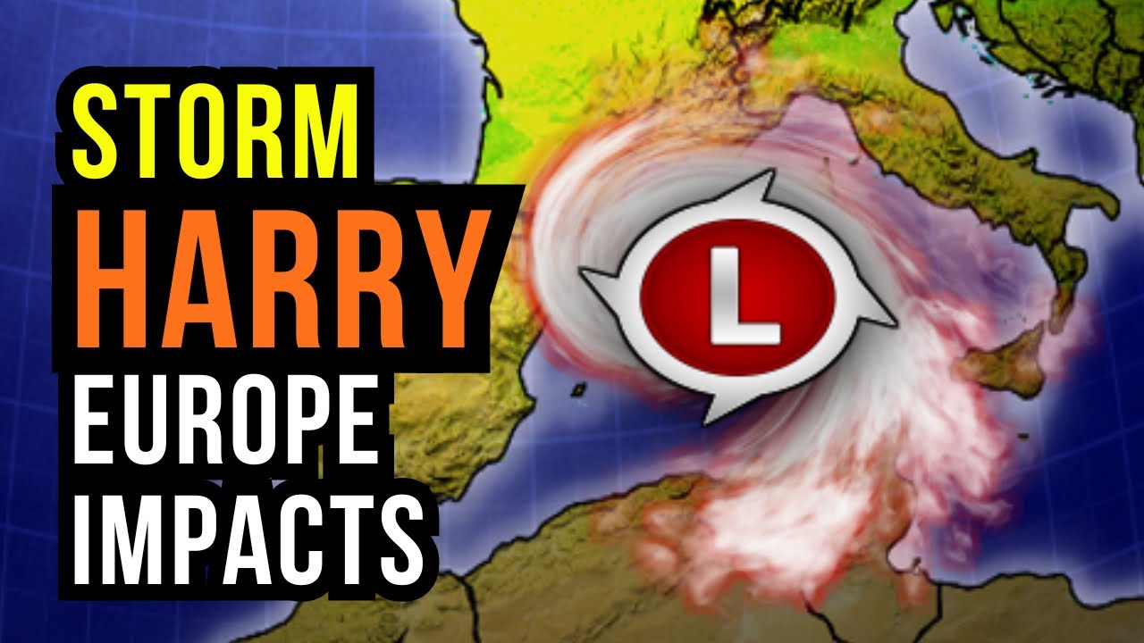 Storm Harry hits Europe...