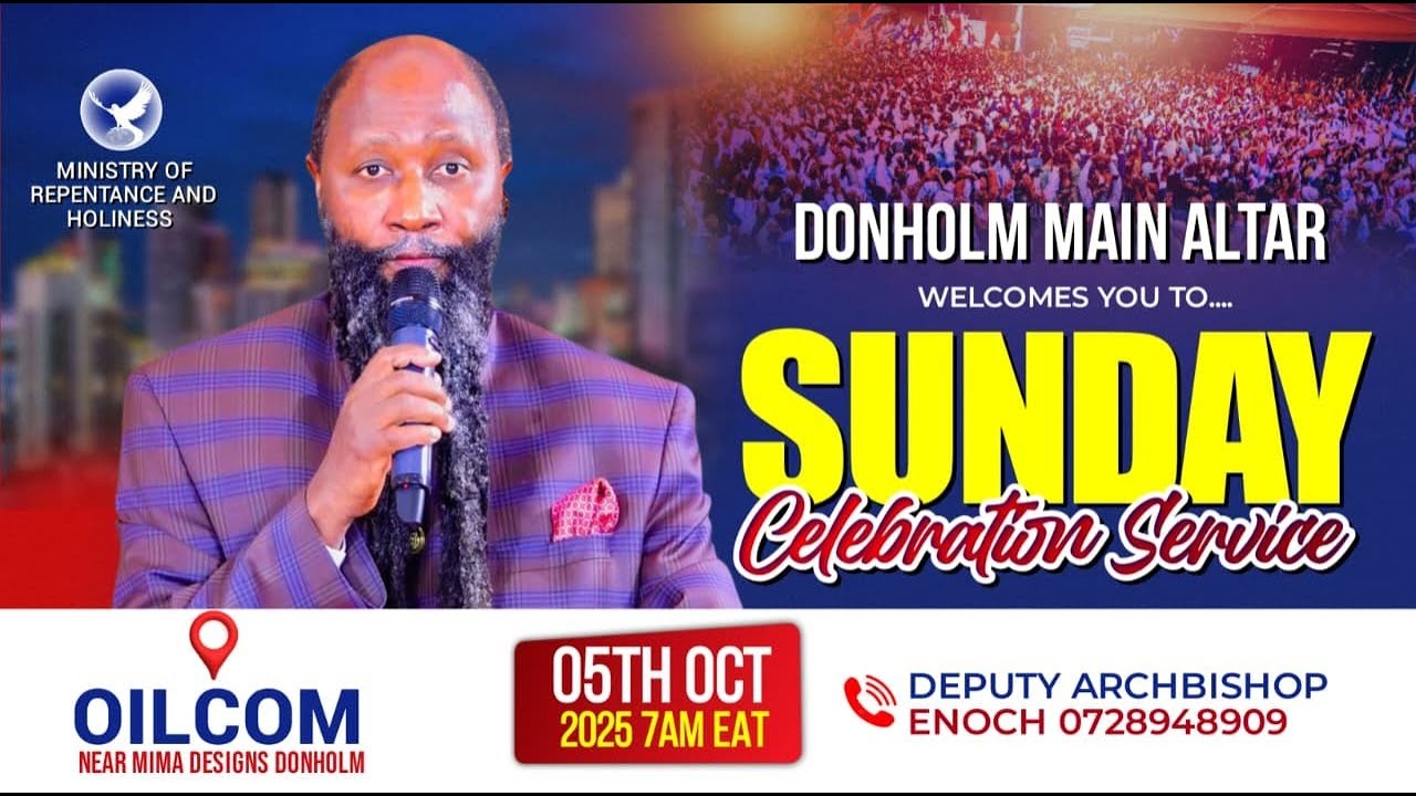 DONHOLM  MAIN ALTAR-5TH OCTOBER SUNDAY SERVICE
