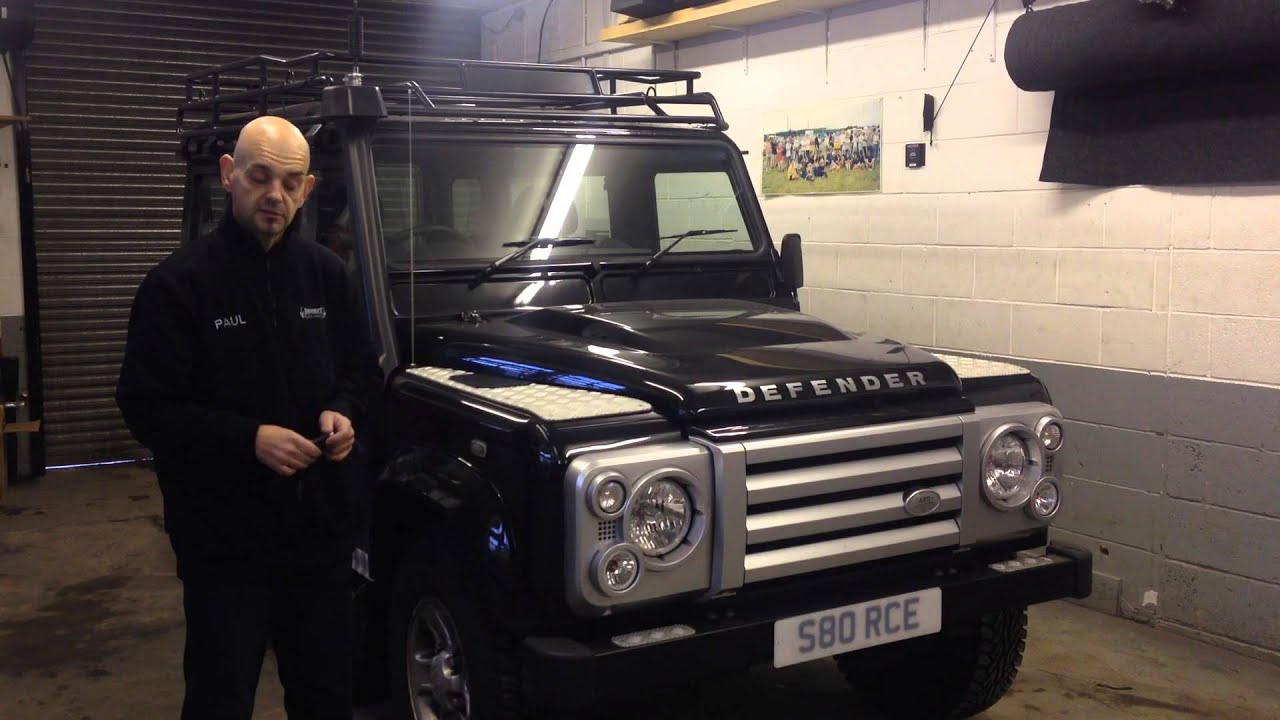 Landrover Defender 64 Plate - Security Upgrade with Remote Engine Start.