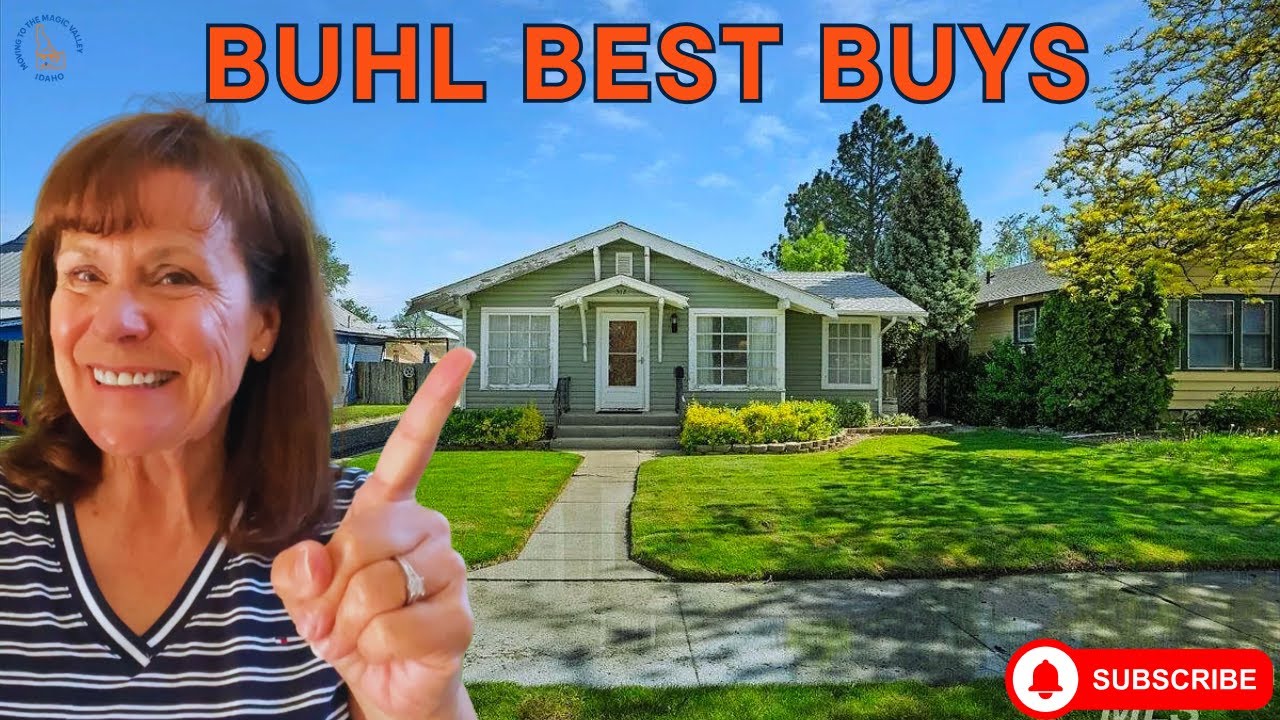 Buhl ID Neighborhood Tour | Touring 4 Southern Idaho Homes For Sale Under $300K
