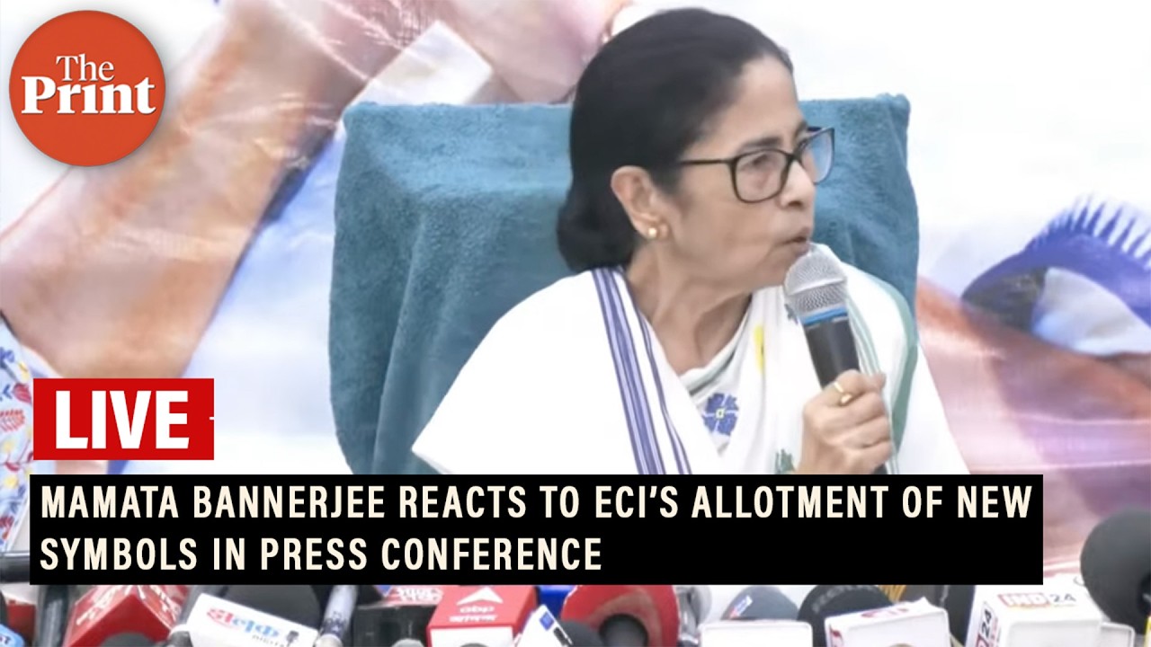 LIVE: Mamata Banerjee Holds Press Conference After ECI Allots New Symbols