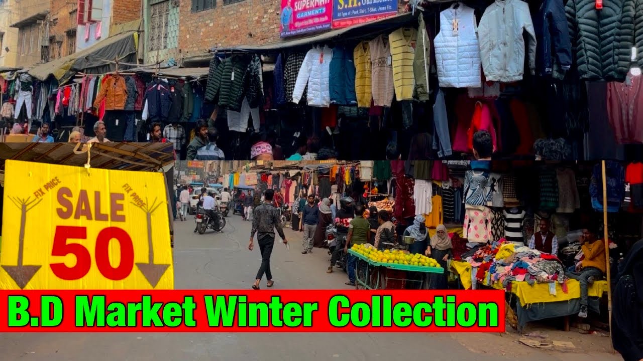 10₹ 20₹ 50₹ Winter Sale Bd market kanpur vlogs | Cheapest Market in Kanpur Winter Market