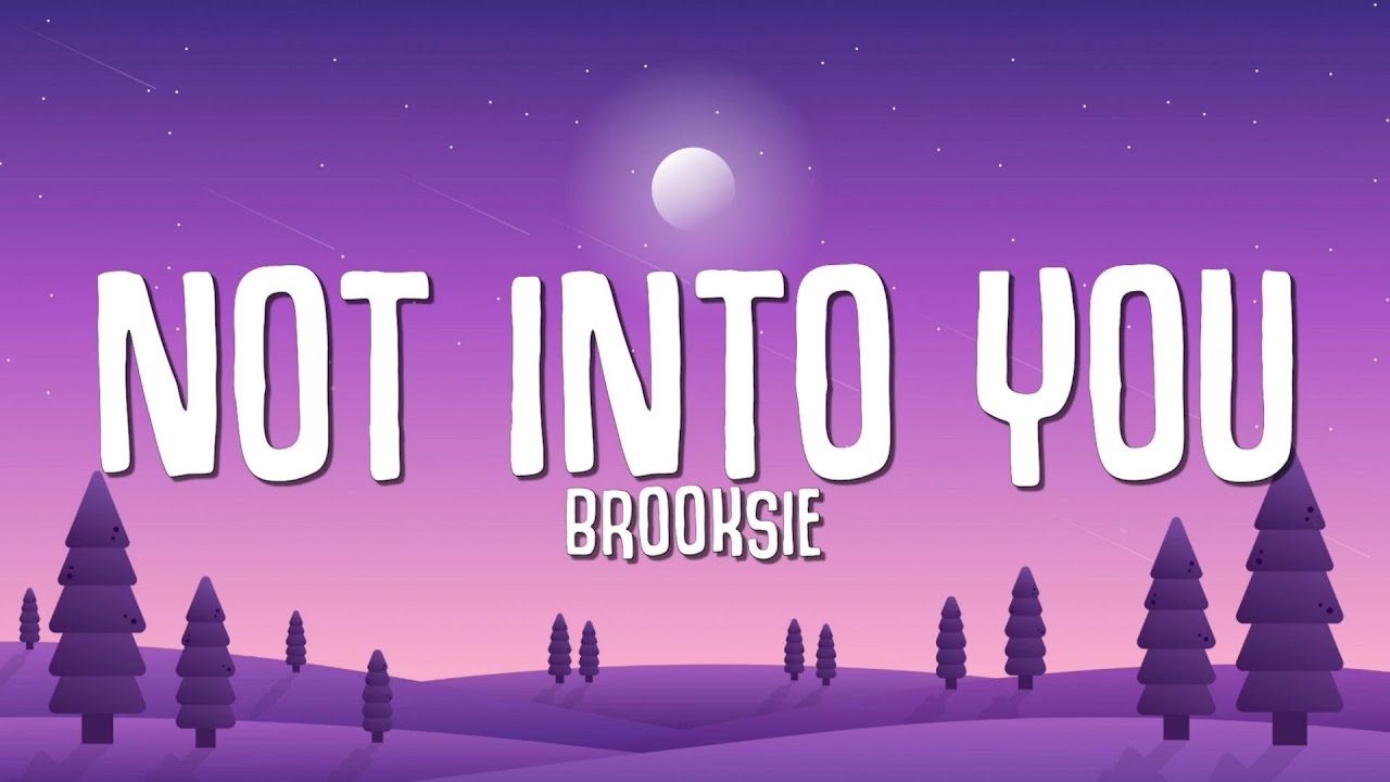 Brooksie - Not Into You (Full Song Lyrics) 