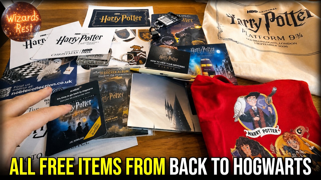 Back to Hogwarts London 2026: ALL FREE GIFTS REVEALED from the Event!
