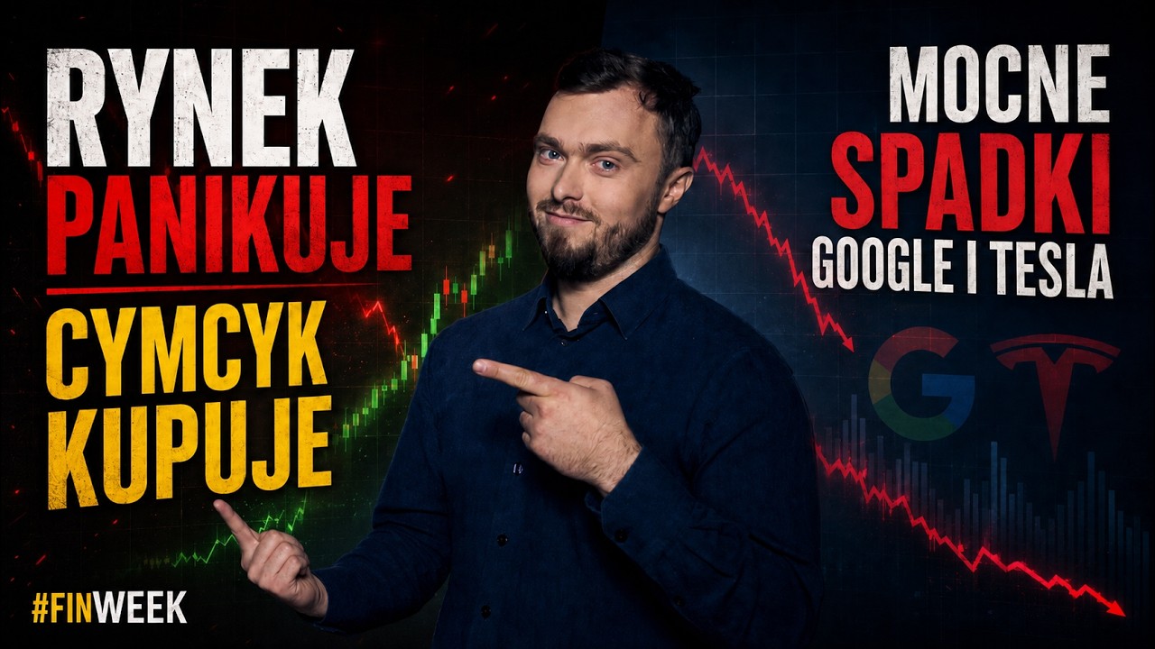 Giełda spanikowała po wynikach Google i Tesli. Ja nie. Co robię z tą przeceną?