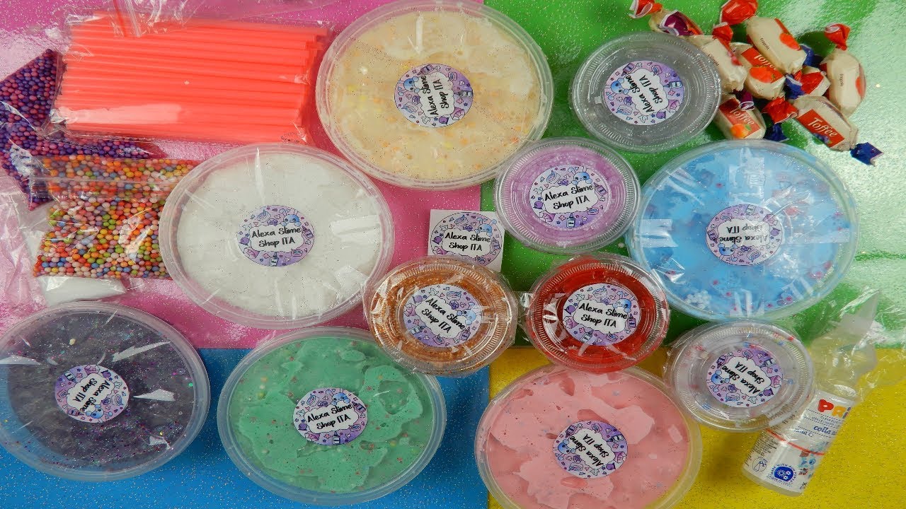 TANTISSIMI SLIME COMPRATI DA INTERNET! DA ALEXA SLIME SHOP! COME SARANNO? Iolanda Sweets