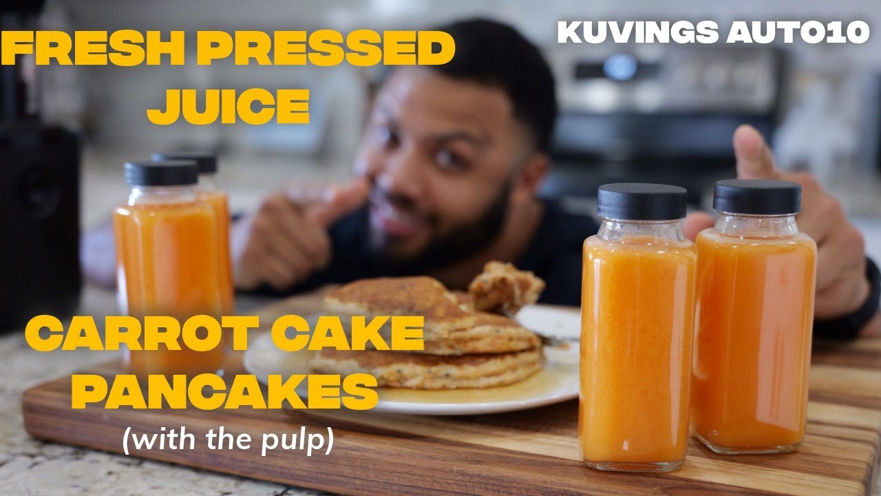 Home Made Juice | No Waste Pulp Pancakes!