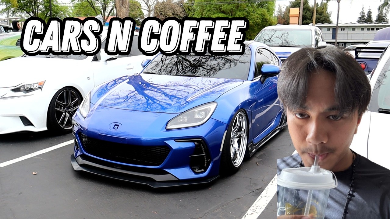 This is what happens at cars and coffee meets...