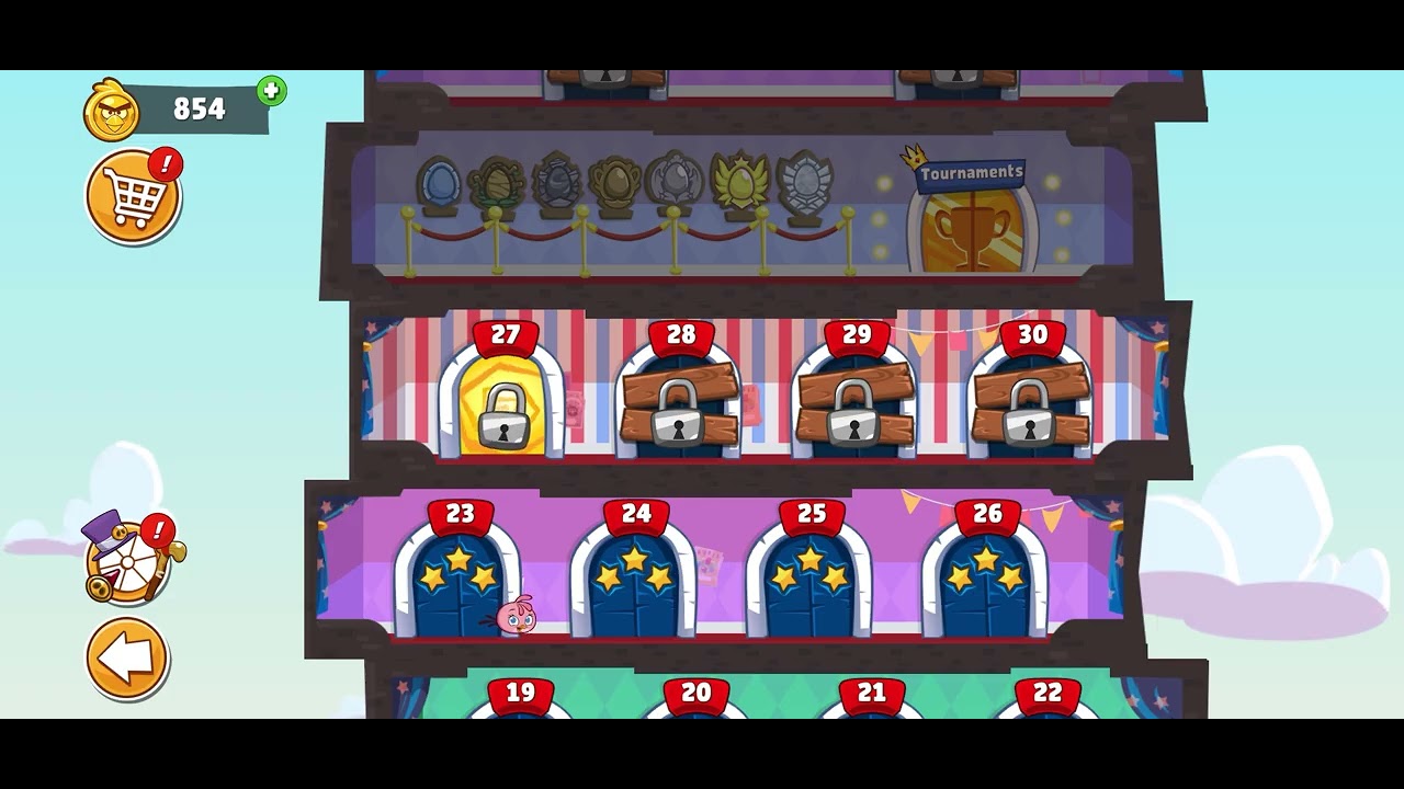 Angry birds level 21-30