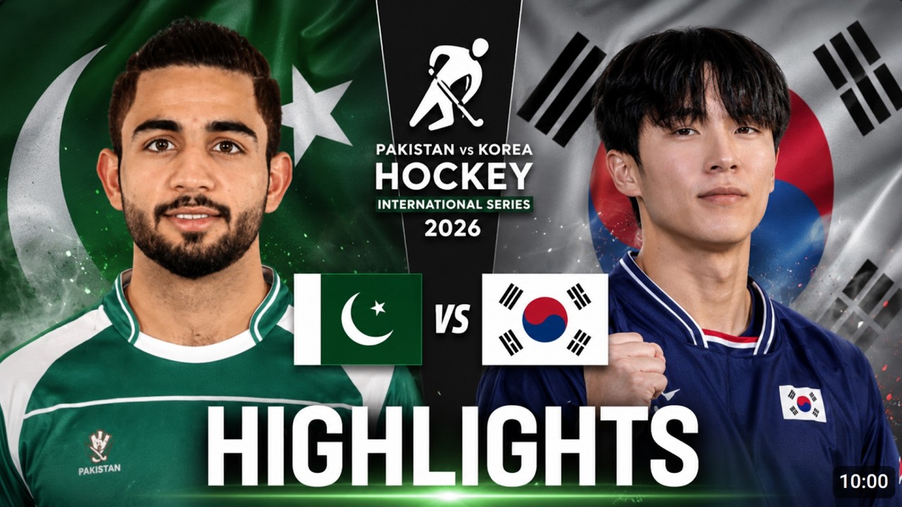 Pakistan vs Korea Hockey Match Highlights | International Hockey Series 2026 | Match 1 Highlights