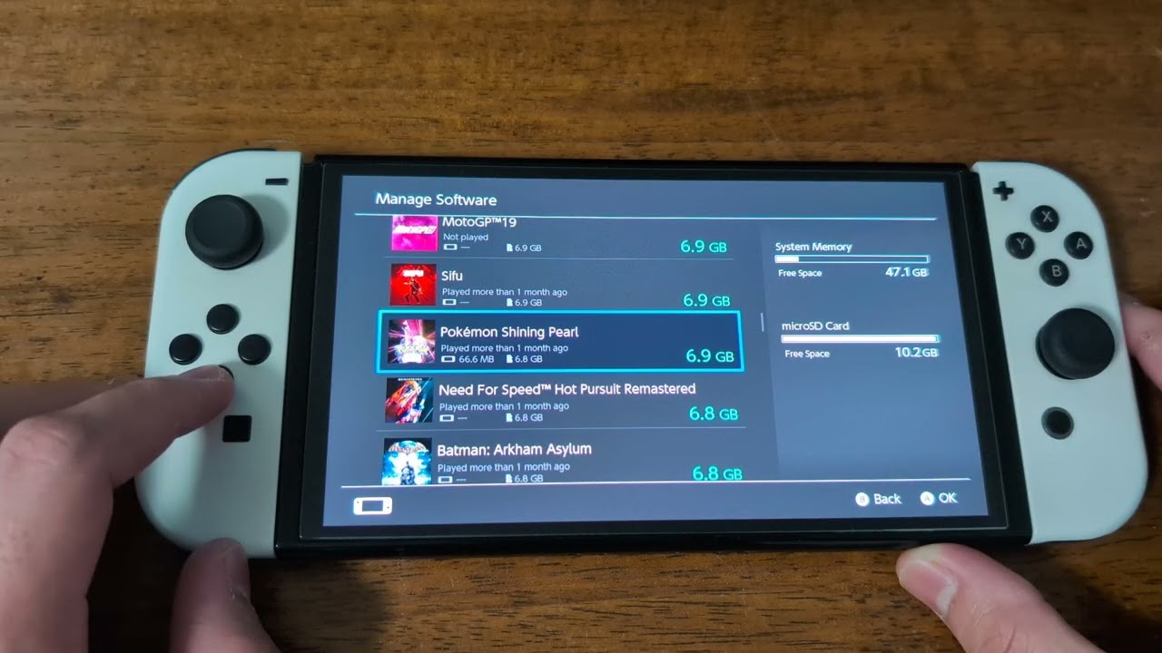 NINTENDO SWITCH OLED GAME COLLECTIONS
