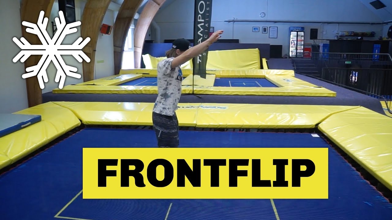 Studsmatta: How to front flip / Lär dig framåtvolt