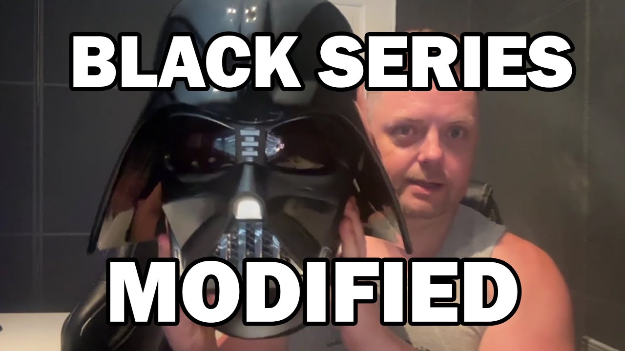 Modified Darth Vader Obi Wan Helmet review - Vader Build Part 1