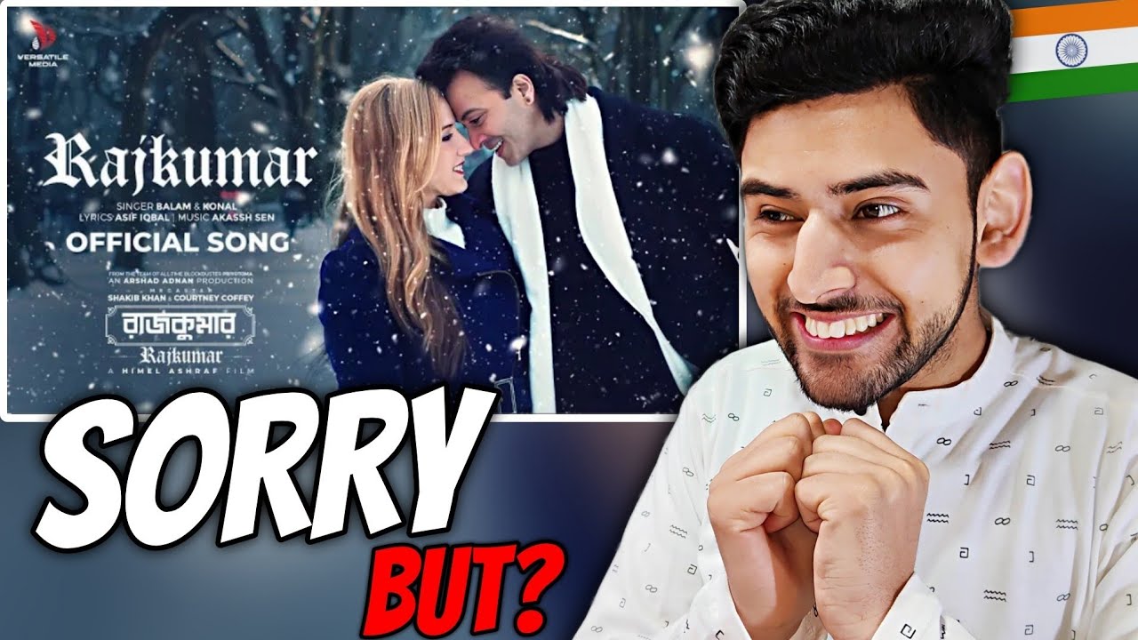 🇮🇳 INDIAN REACTION ON RAJKUMAR | SHAKIB KHAN | BALAM | KONAL | BANGLA NEW SONG 2024