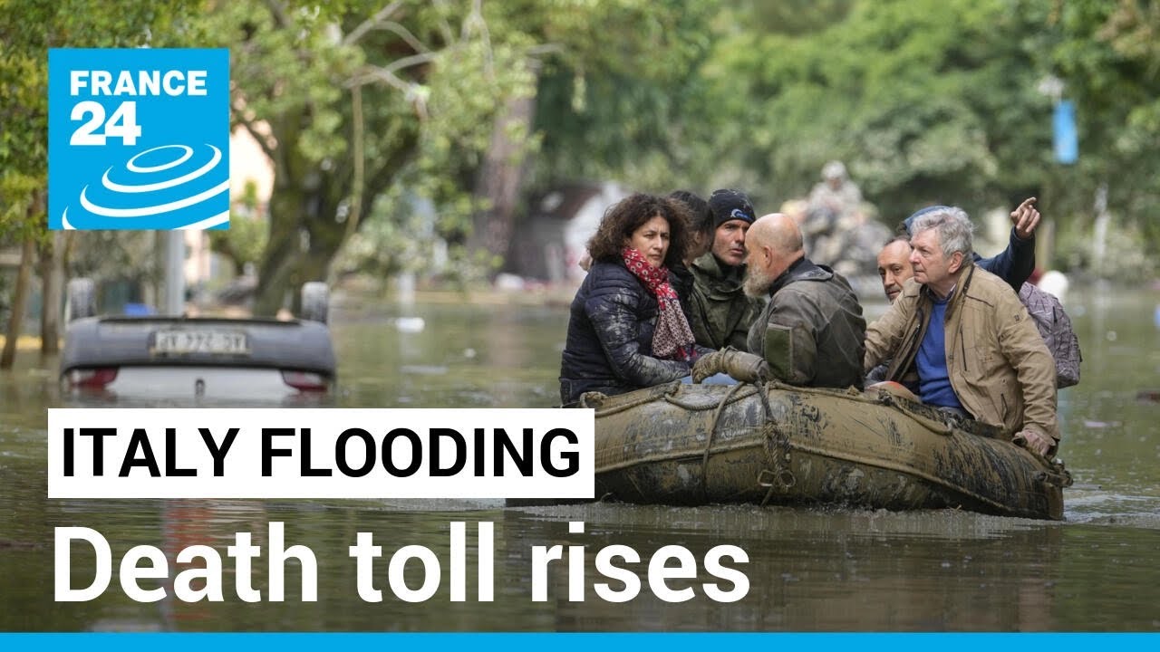 Italy flood death toll rises to 14 &bull; FRANCE 24 English