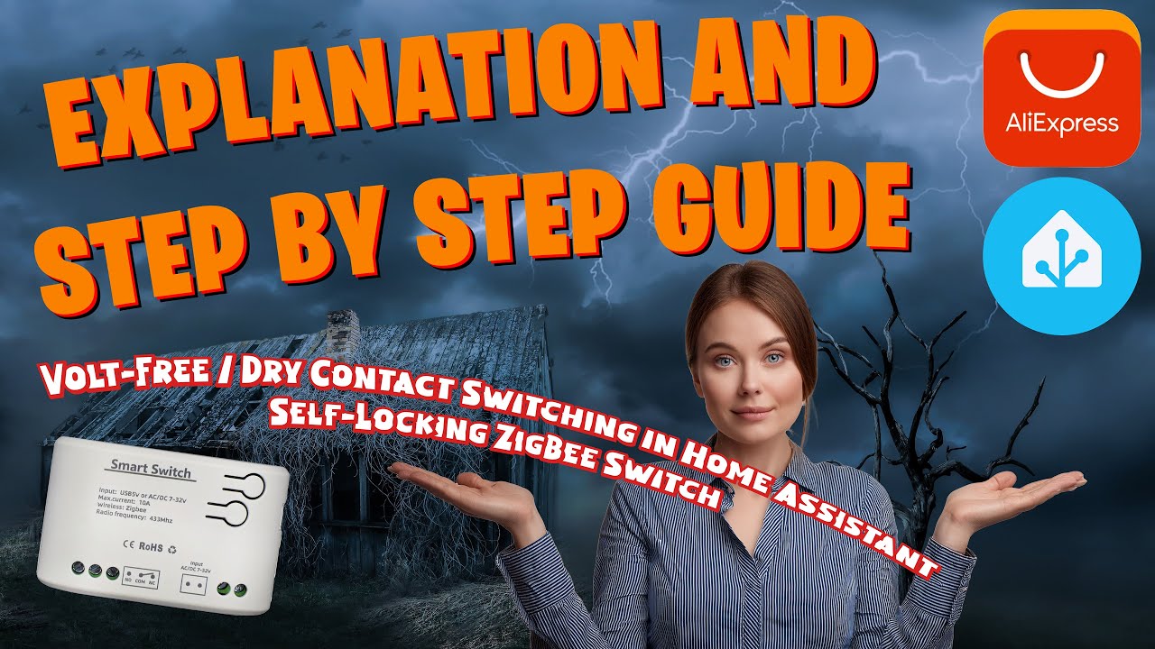 Volt-Free Self-Locking Zigbee Switch from AliExpress &ndash; Step by Step Home Assistant Guide!